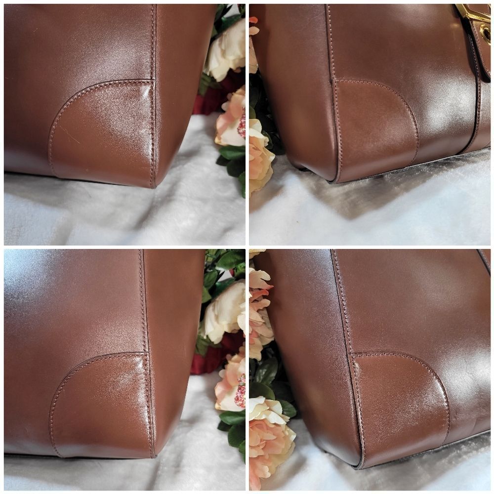 **For mattersofdezn only!!!!**
Gucci Brown Leather Tote Bag - Picture 10 of 14